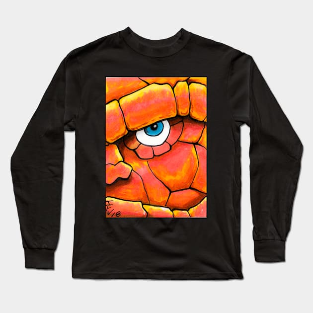 Clobberin Time Long Sleeve T-Shirt by Fitzufilms